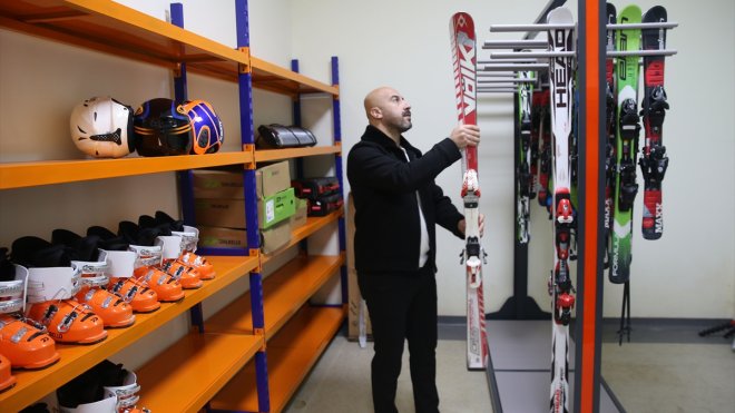 Bitlis'teki kayak merkezlerinde yeni sezon için hazırlıklar tamamlandı