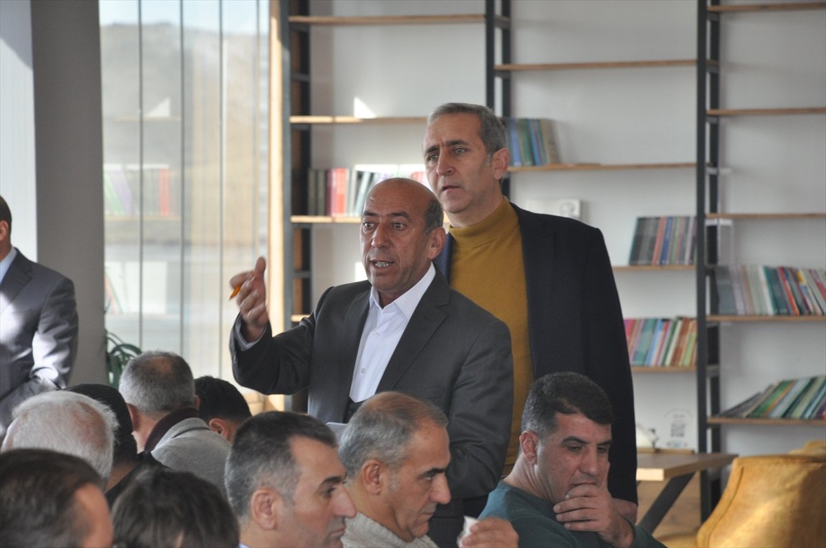 Bulanık AK Parti İlçe Başkanı Korkmaz, teşkilat mensuplarıyla bir araya geldi