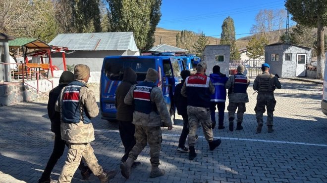 Erzurum'da kasım ayında 59 düzensiz göçmen yakalandı