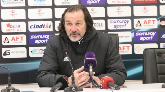 Erzurumspor FK-Adanaspor maçının ardından1