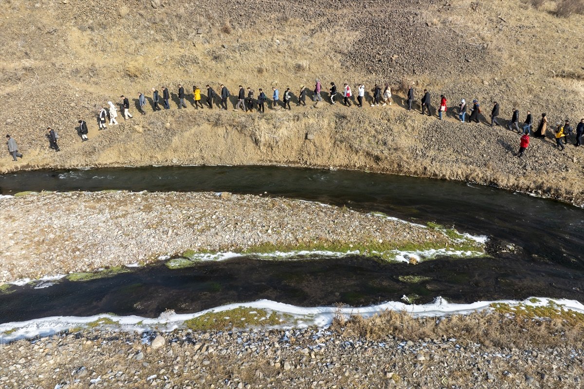 Kars'ta "Kültür Yolu Doğa Yürüyüşü" düzenlendi