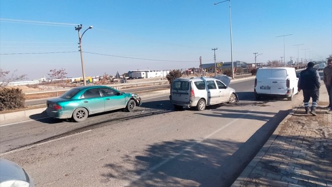 Malatya'da trafik kazasında 1 kişi yaralandı