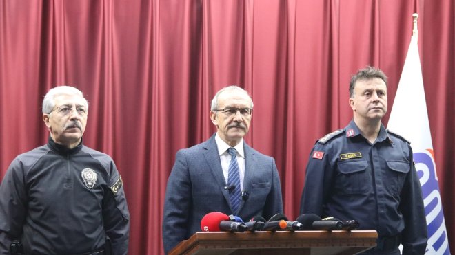 Malatya Valisi Yavuz, kentin kasım ayı asayiş verilerini paylaştı