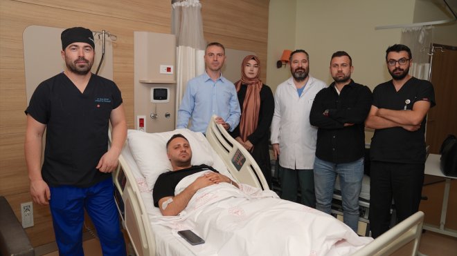 Spor uzmanının kalça eklemindeki sıkışma Erzurum Şehir Hastanesi'nde kapalı ameliyatla tedavi edildi