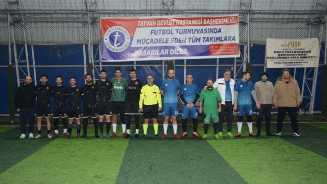 Tatvan'da futbol turnuvası sona erdi
