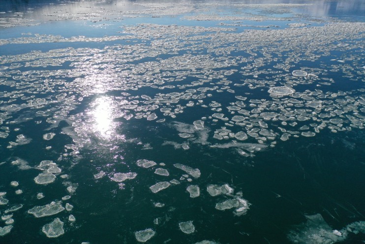 oluştu buz kütleleri farklı şekillerde Ağrı