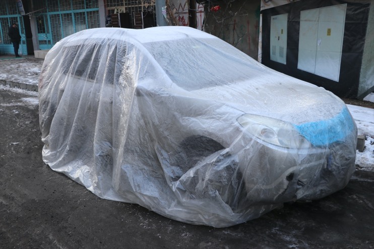 nehir soğuklarla ile dondurucu dereler Erzurum