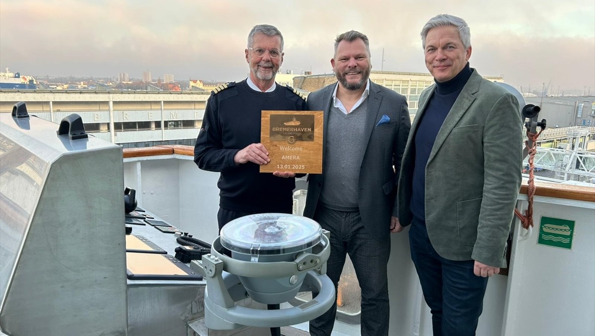 Global Ports Holding, kruvaziyer limanı Bremerhaven'da operasyonlarına başladı