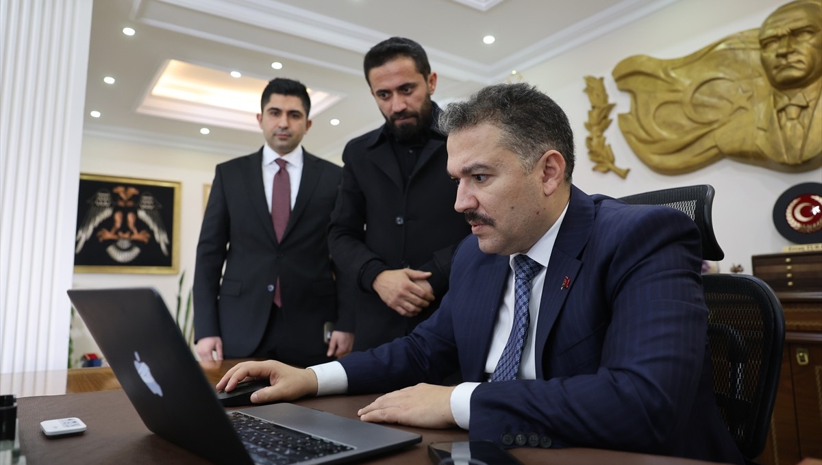 Iğdır Valisi Ercan Turan, AA