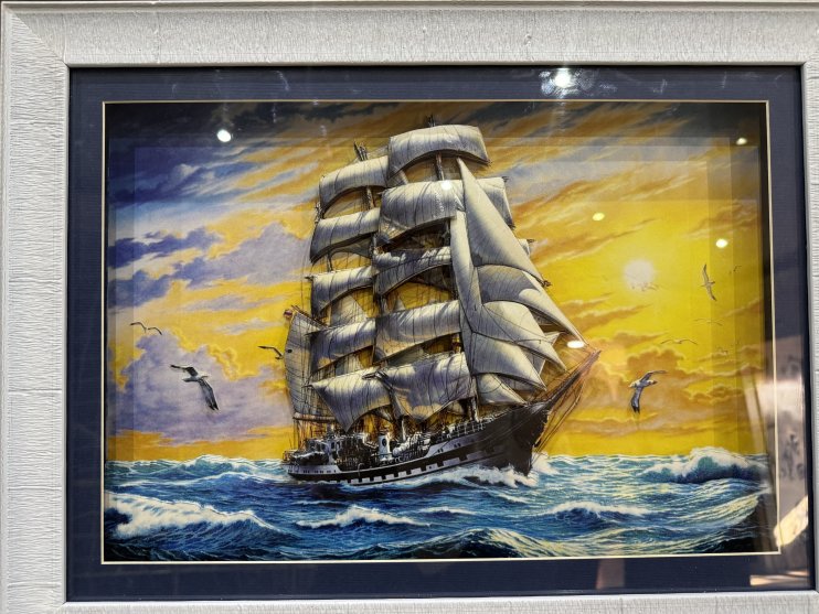 Ağrılı kadınlar kağıt rölyef sanatıyla hem sosyalleşiyor hem kazanıyor2