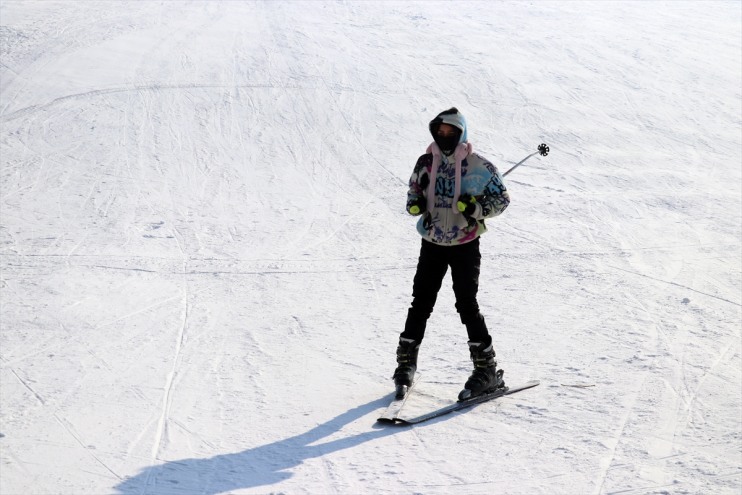 kayak hem hem Spor öğreniyor öğrencileri Ağrı eğleniyor Lisesi dersinde 7
