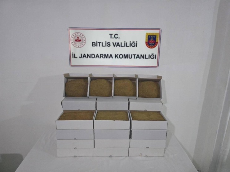kilogram tütün 35 Bitlis