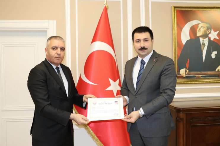 Diyadin Kaymakamı Karali