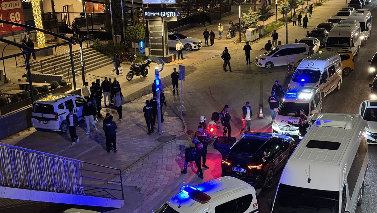 Elazığ'da silahlı kavgada 1 kişi yaralandı