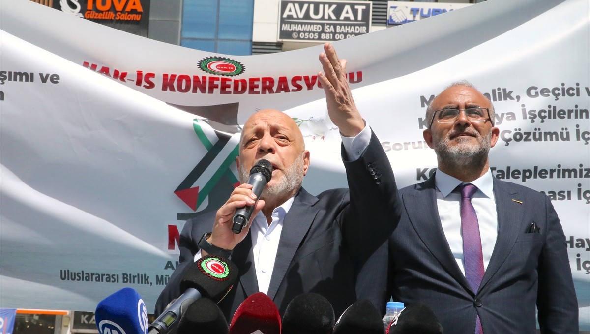 HAK-İŞ Genel Başkanı Arslan, Van