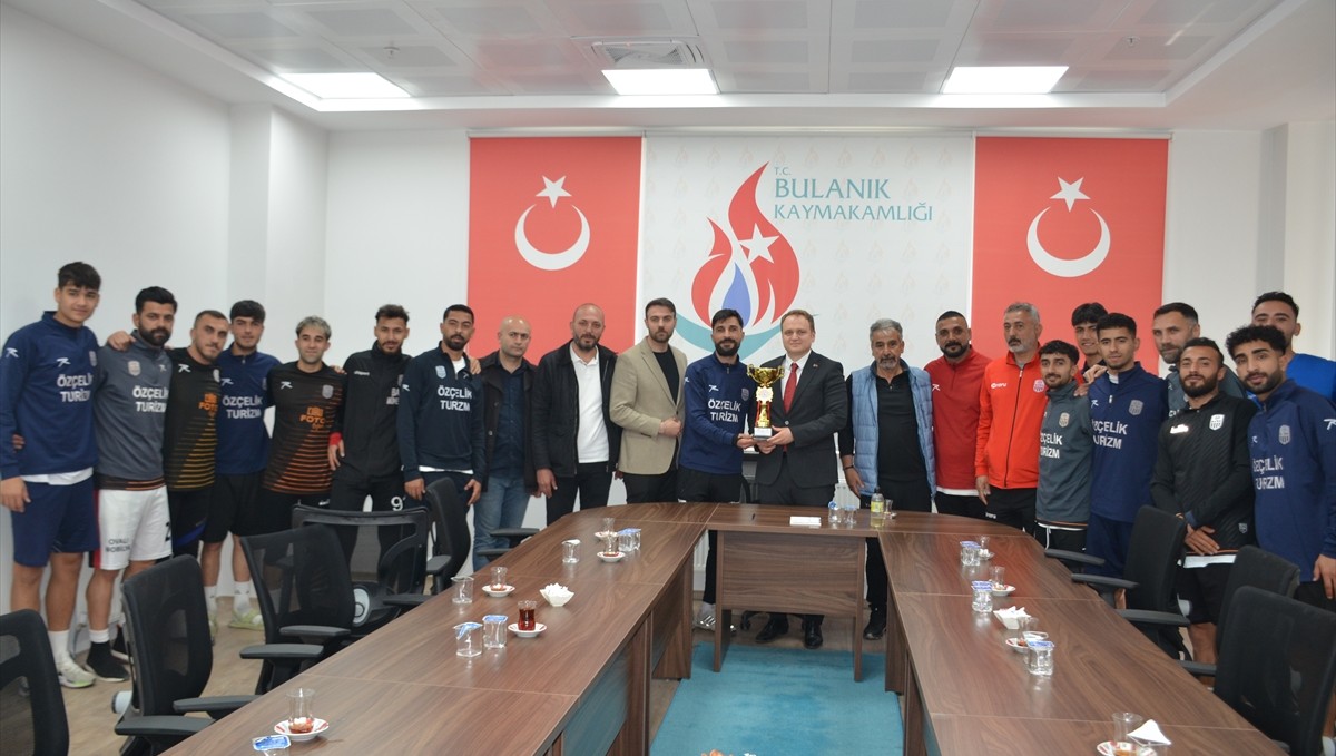 Malazgirt Kaymakamı Koşansu, sporcuları ağırladı