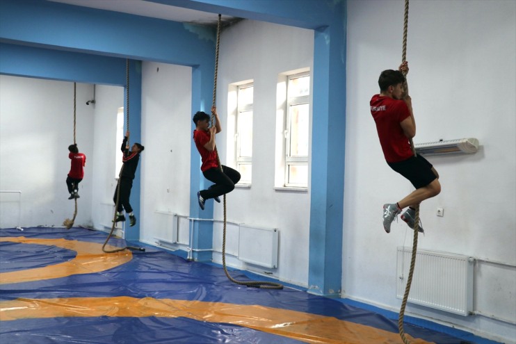 başarı çocukların seçilen Ağrılı uluslararası güreşçi hedefi Taramayla 2