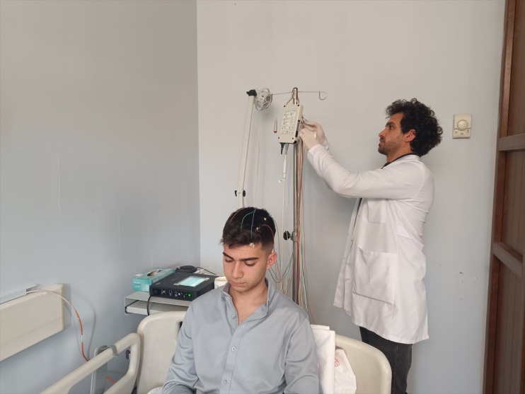 EEG Monitorizasyon Video hizmete Ünitesi alındı Van