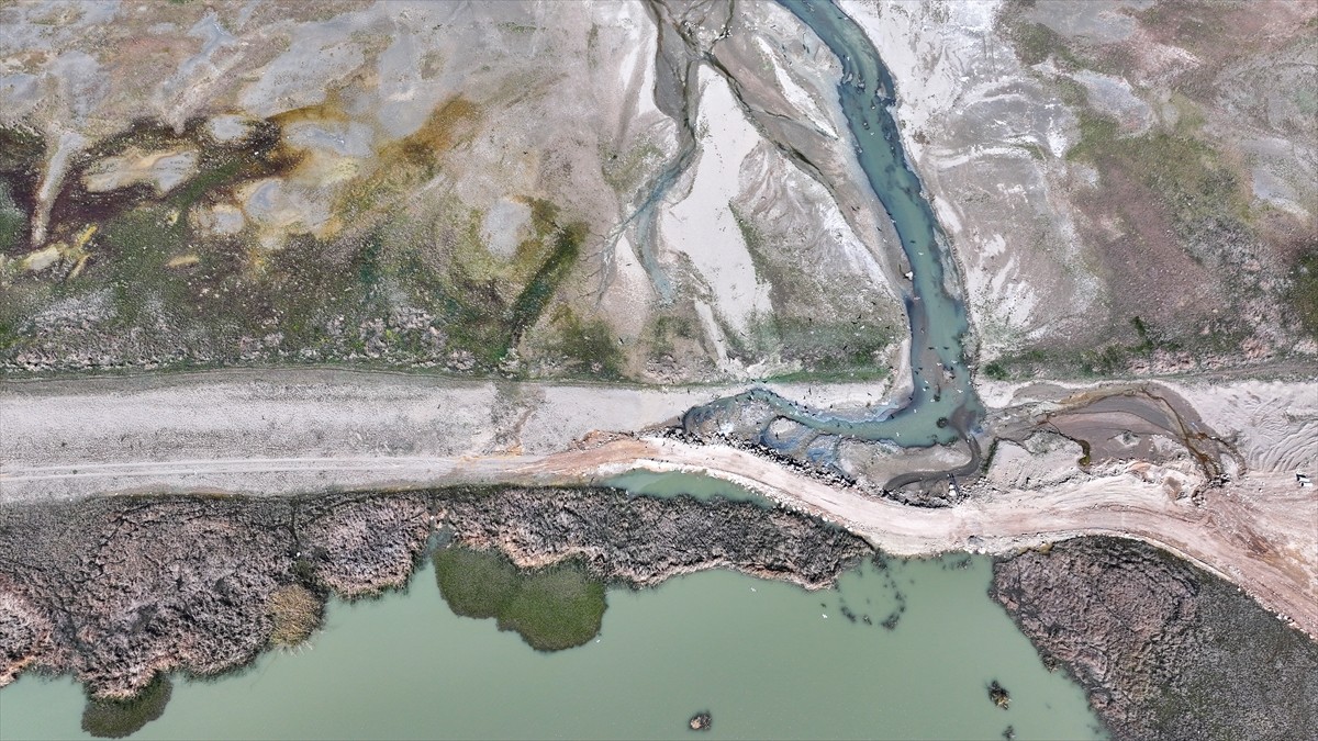 Van'daki "kuş cenneti" onarım çalışmasıyla kurumaktan kurtarıldı