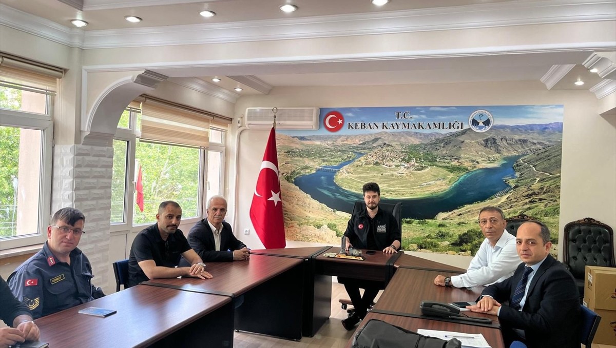 AFAD Keban ve Ağın'da eğitim çalışması yürüttü