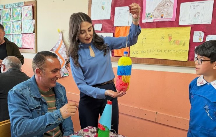 Aileler ve öğrenciler kuşlara yuva oldu1