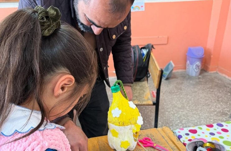 Aileler ve öğrenciler kuşlara yuva oldu3