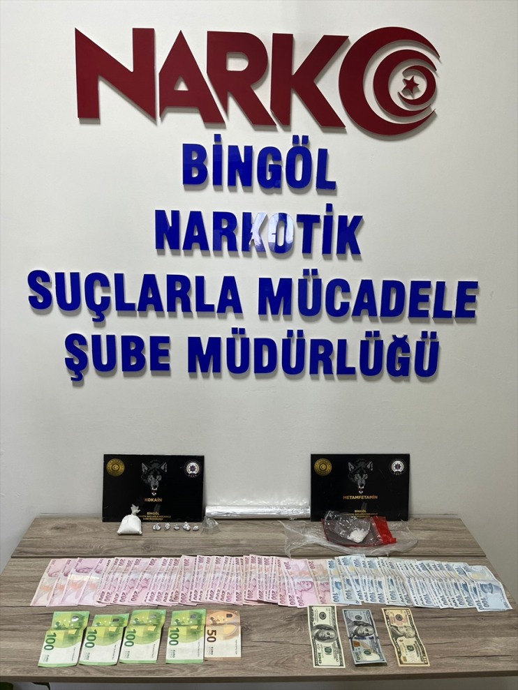 yakalanan operasyonunda şüpheli tutuklandı uyuşturucu Bingöl