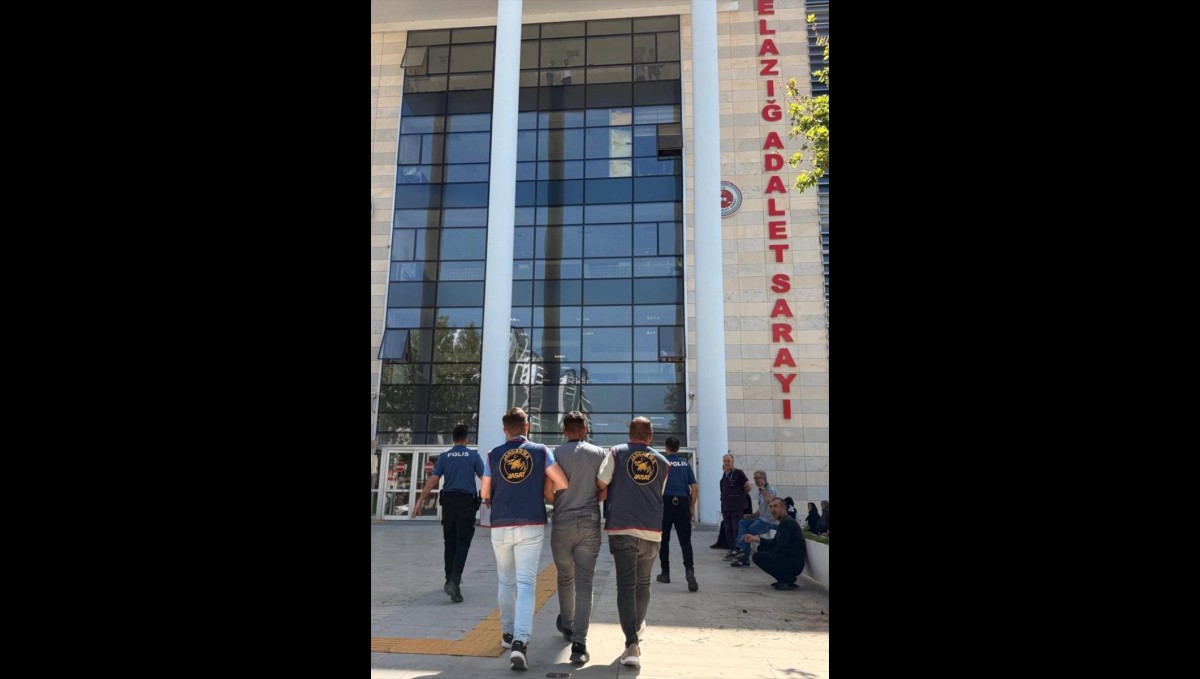 Elazığ'da hırsızlık operasyonunda yakalanan şüpheli tutuklandı