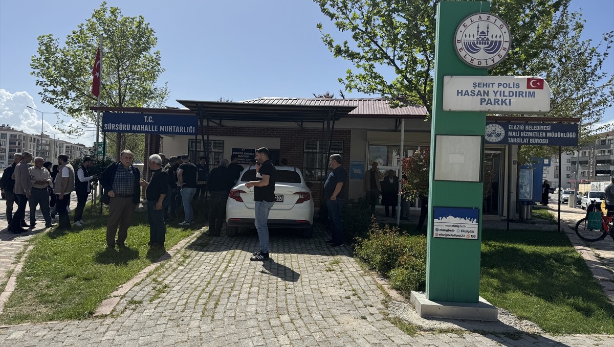 Elazığ'da silahlı saldırıya uğrayan muhtar yaralandı
