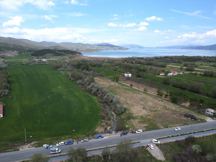 tedbirlerle sıkı balığı göç Hazar siraz Gölü
