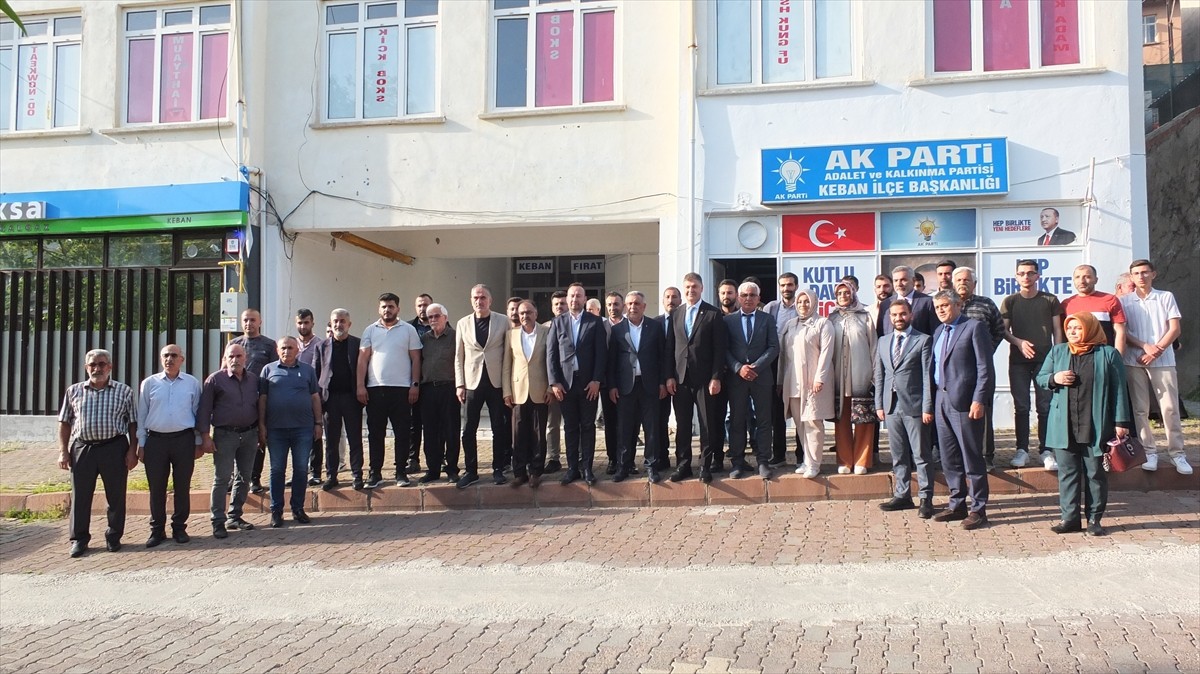 Keban'da istişare ve değerlendirme toplantısı yapıldı