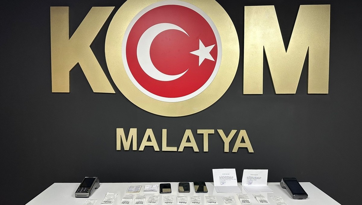 Malatya'da tefecilik operasyonunda yakalanan 3 zanlı tutuklandı