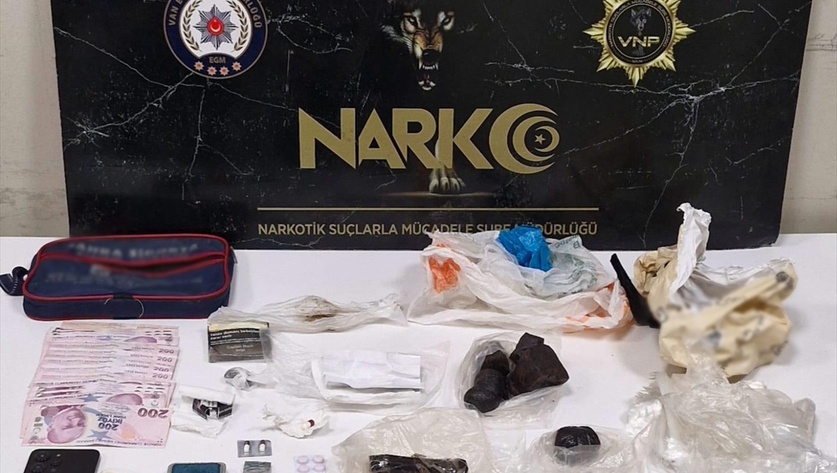 Van'da uyuşturucu operasyonlarında 63 şüpheli hakkında işlem yapıldı