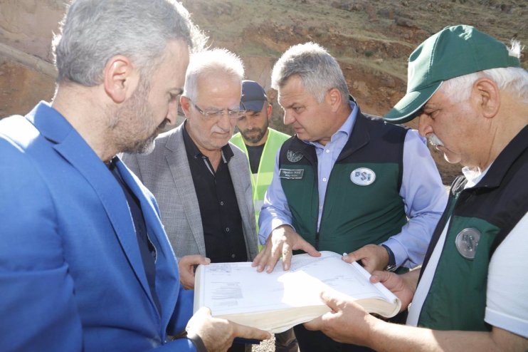 DSİ Bölge Müdürü Oğuzhan Yavuz, Ağrı Patnos Yatırımları İnceledi8
