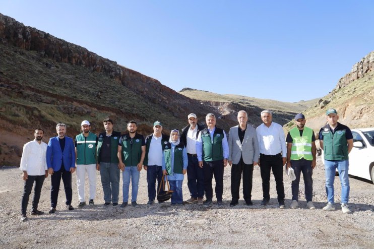 DSİ Bölge Müdürü Oğuzhan Yavuz, Ağrı Patnos Yatırımları İnceledi9