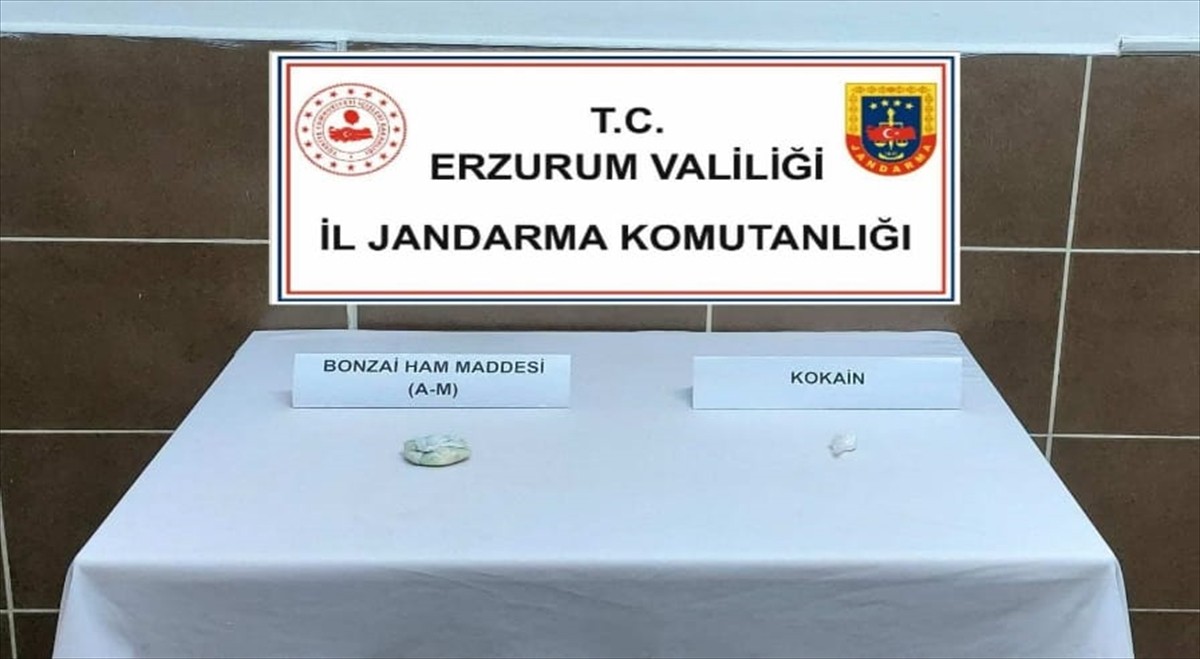 Erzurum'da uyuşturucu operasyonlarında 2 zanlı tutuklandı