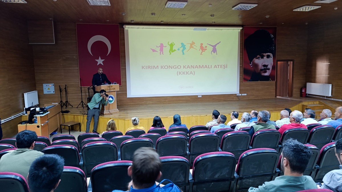 İspir’de KKKA hastalığıyla ilgili bilgilendirme yapıldı