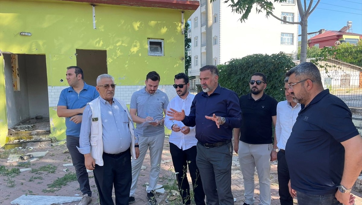 Kovancılar'da park yenileme çalışmaları