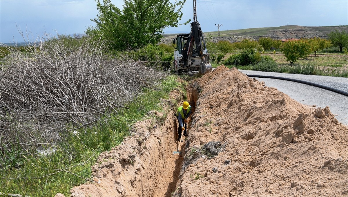 MASKİ'den Akçadağ'daki deprem konutlarında içme suyu çalışması
