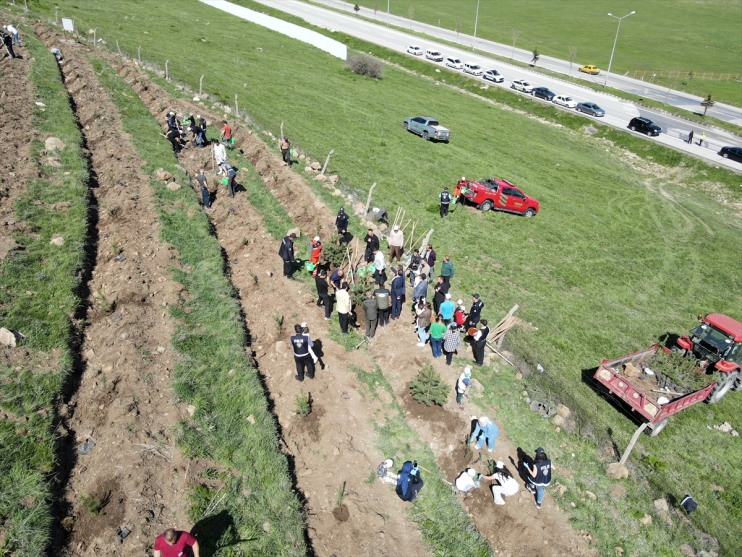 ormanı oluşturulması annesinin vasiyetini Şehit polisler yerine hatıra adına getirdi oğlunun 6