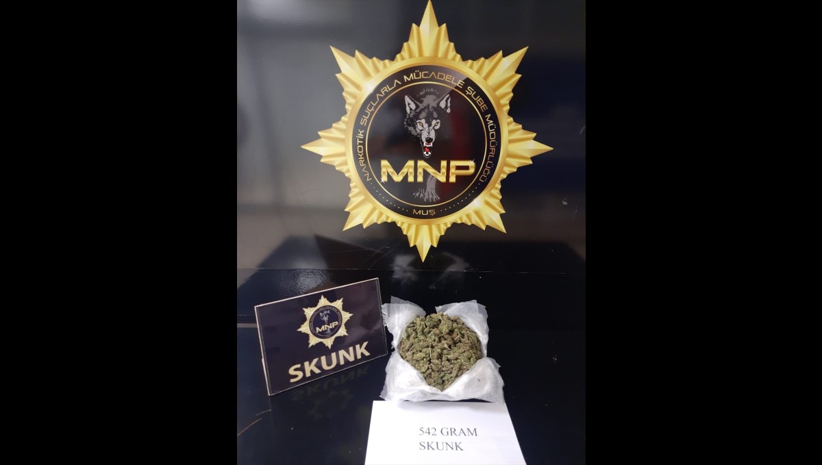 Muş'ta uyuşturucu operasyonunda 2 şüpheli tutuklandı