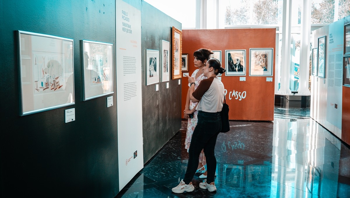 Van'daki "Pablo Picasso: Yaratılış Her Şeydir" sergisi sürüyor