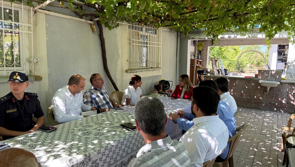 Ağın Kaymakamı Yılmaz'dan köy ziyaretleri