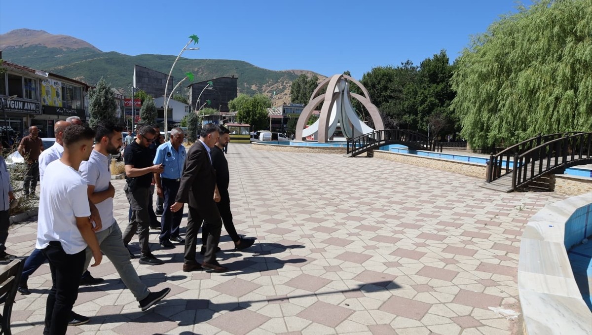 Güroymak Belediye Başkanı Mutlu, esnaf ziyaretinde bulundu