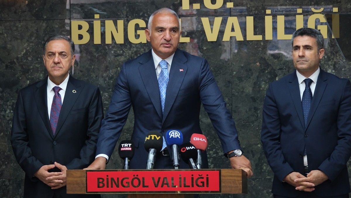 Kültür ve Turizm Bakanı Ersoy, Bingöl