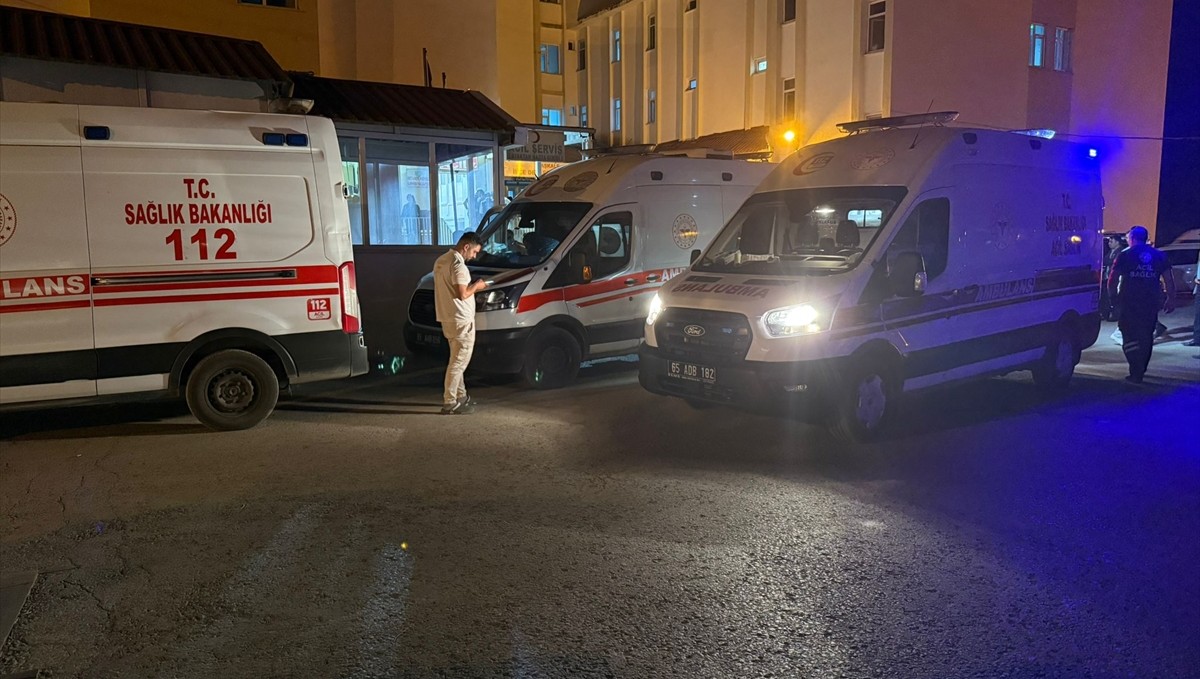 Van'da aracın şarampole yuvarlanması sonucu 6 kişi yaralandı