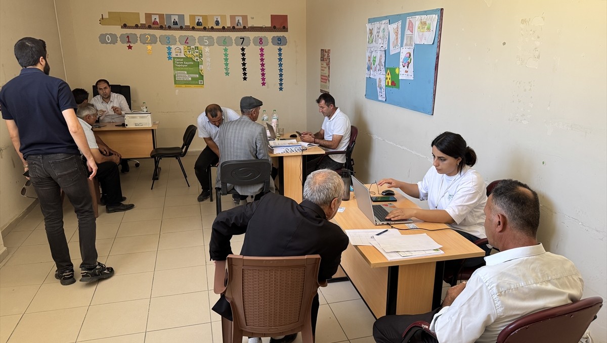 Yüksekova'da 2025 Genel Tarım Sayımı çalışmaları sürüyor