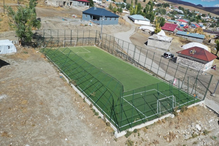 ve hortum hasar gören köy Ağrı