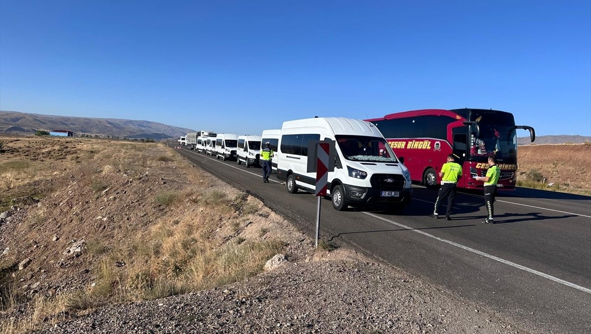 Bingöl'de okul servisleri denetlendi