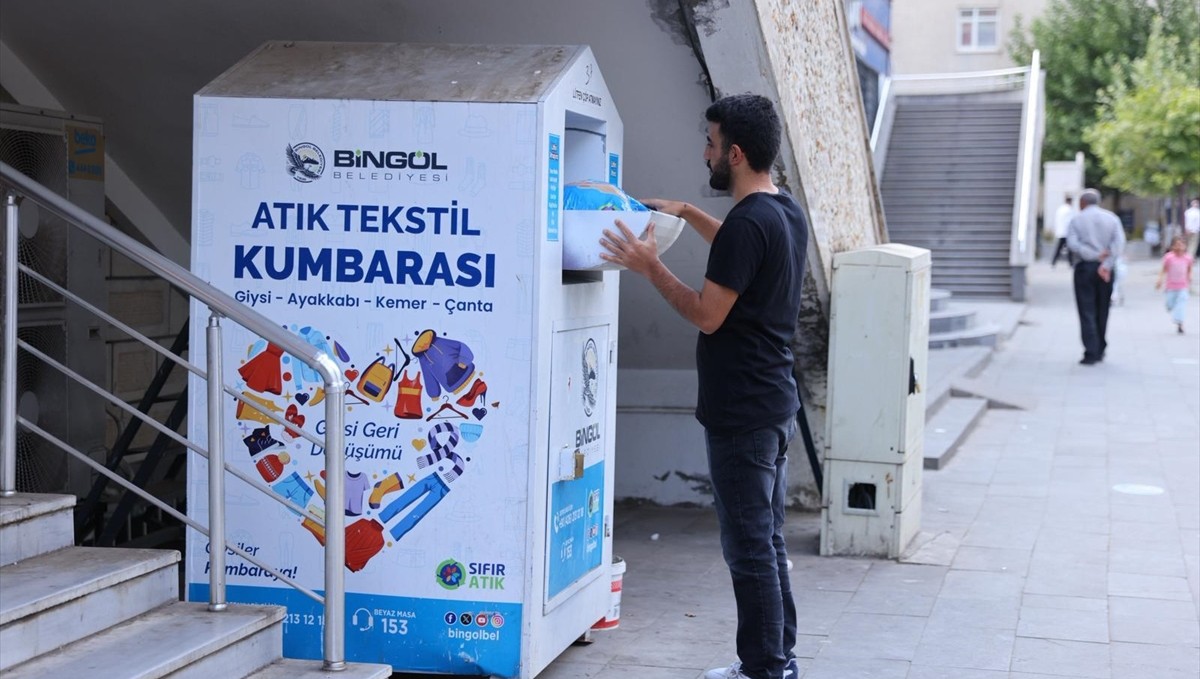 Bingöl'de yaklaşık 191 ton tekstil atığı yeniden ekonomiye kazandırıldı